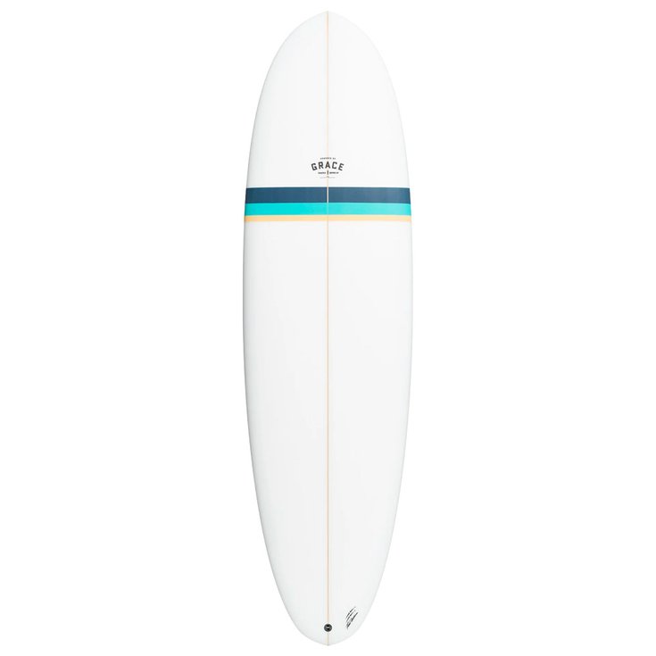 Grace Board de Surf Demibu Fcs II White Blue Côté