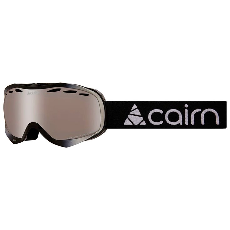 Cairn Masque de Ski Speed Shiny Black Shiny Silver Spx 3000 Présentation