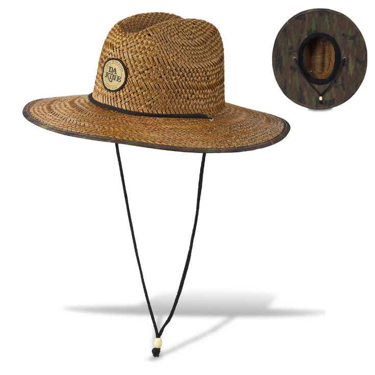Dakine Chapeaux Pindo Straw Hat - Aloha Camo Profil