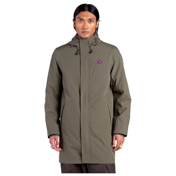 Flotte Blouson Street Beaubourg Kaki Présentation