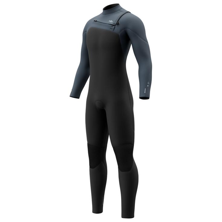 Mystic Combinaison Surf Motion Fullsuit 4/3Mm Front Zip Black Présentation