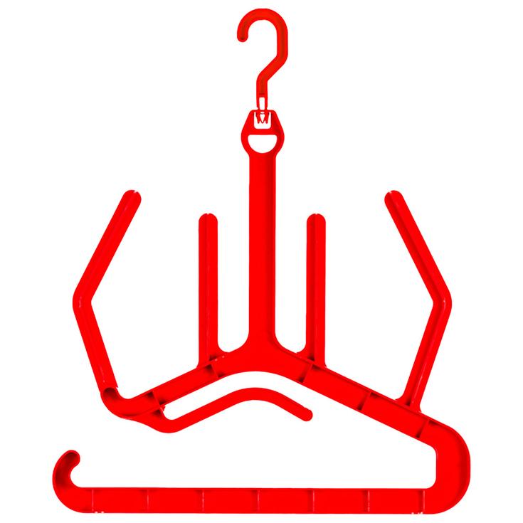 Surf Logic Cintre Combinaison Wetsuit Hanger Maxi Red Présentation