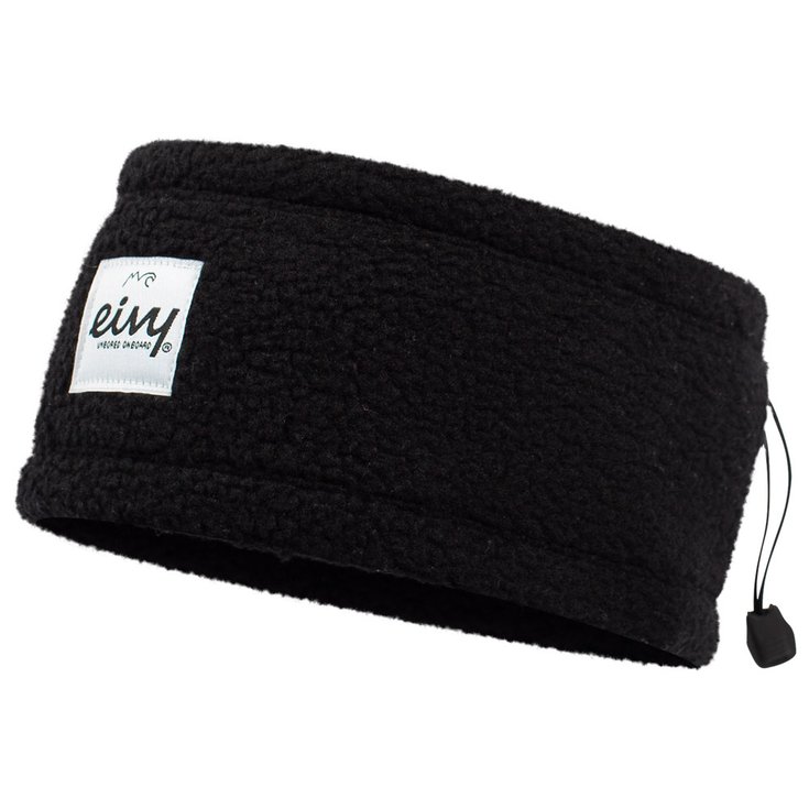 Eivy Bandeau Throwback Sherpa Headband Black Présentation
