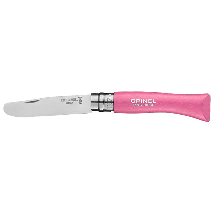 Opinel Couteaux (couverts) Mon Premier Opinel N°7 Fuchsia Présentation