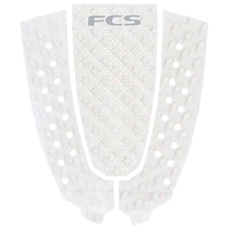 Fcs Pad Surf T-3 Pin Eco White cool Grey Présentation