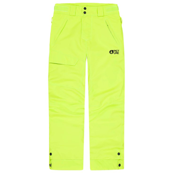 Picture Pantalon Ski Time Acid Lime Présentation