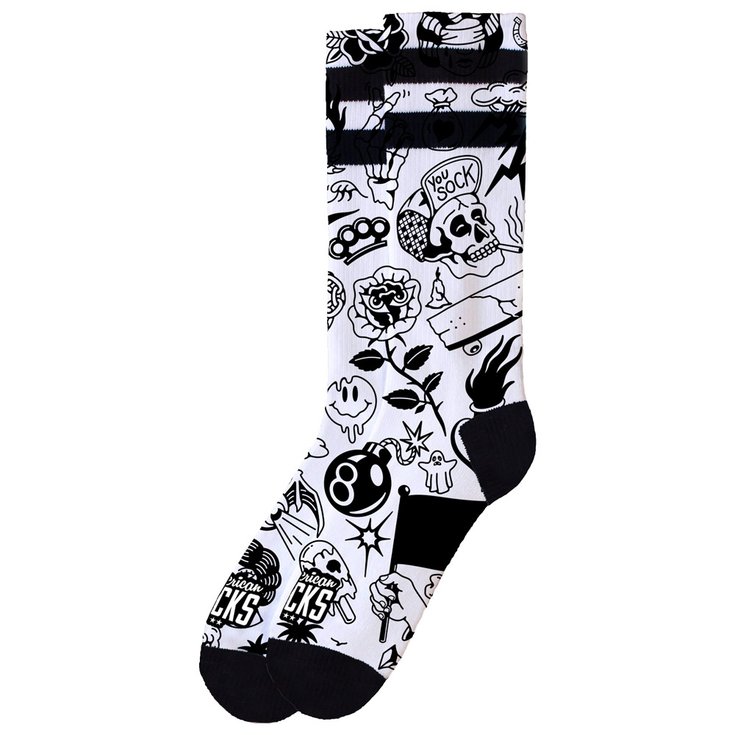 American Socks Chaussettes The Original Signature Worth It Présentation