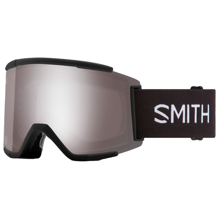 Smith Masque de Ski Squad XL Black Chromapop Sun Platinum Mirror + ChromaPop Storm Yellow Flash Mirror Présentation