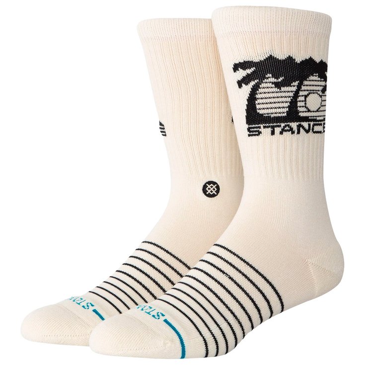 Stance Chaussettes Crew Sock Street Sign Crew Canvas Présentation