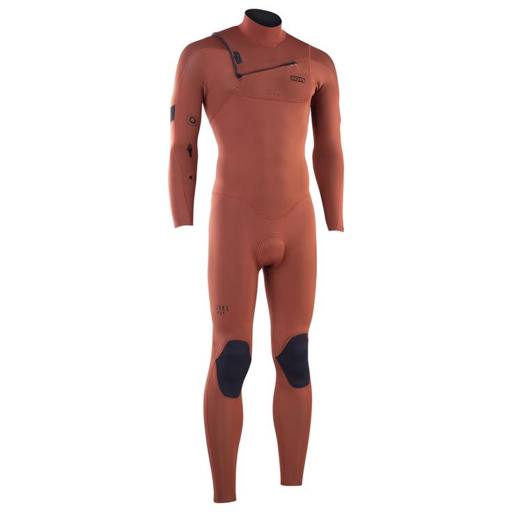 Ion Combinaison Intégrale Seek Core 5/4 Front Zip Sunbaked Maroon Présentation