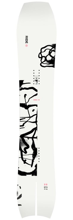 Ride Planche Snowboard Mtnpig Côté