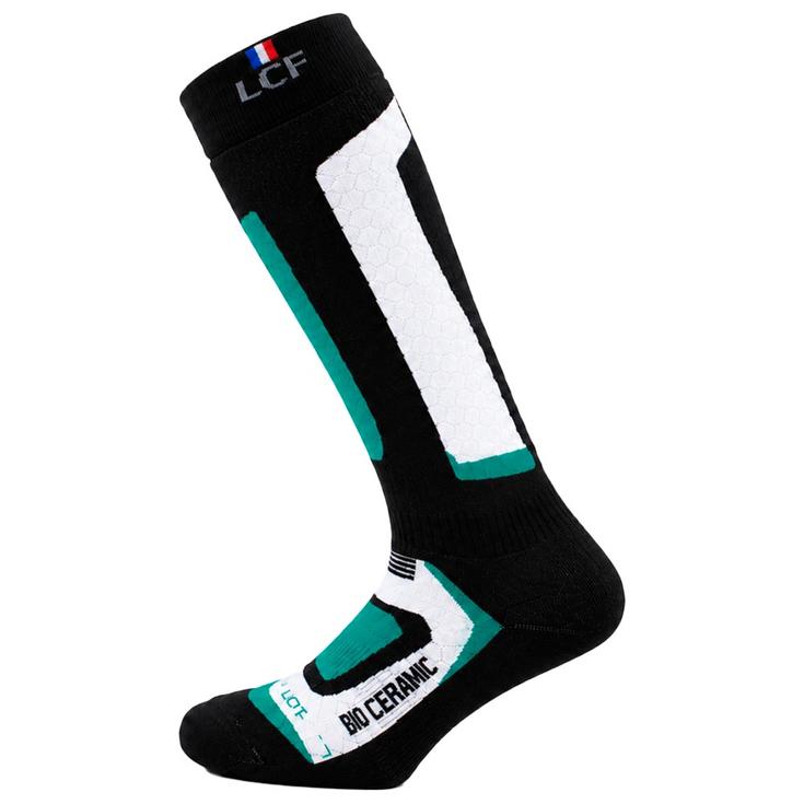 La Chaussette de France Chaussettes de ski Bio Ceramique Ev Vert d'Eau 