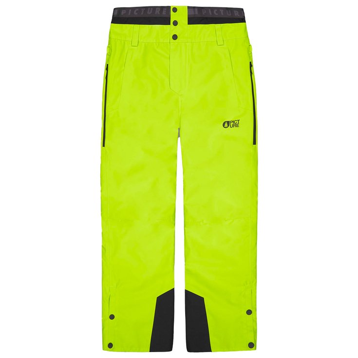 Picture Pantalon Ski Object Pant Acid Lime Présentation