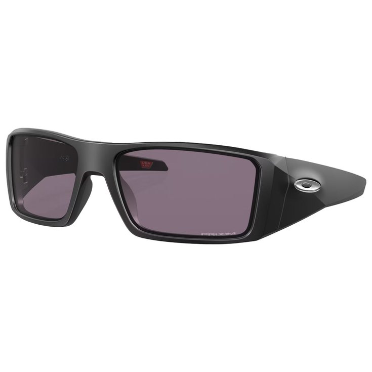 Oakley Lunettes de soleil Heliostat Matte Black Prizm Grey Présentation