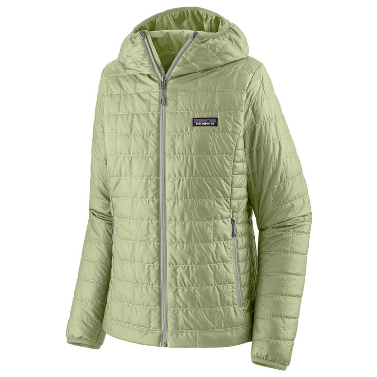 Patagonia Doudoune Nano Puff Hoody W's Friend Green Présentation