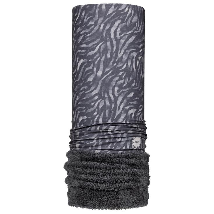 Cairn Tour de cou Malawi Polar Plush Coal Zebra Présentation