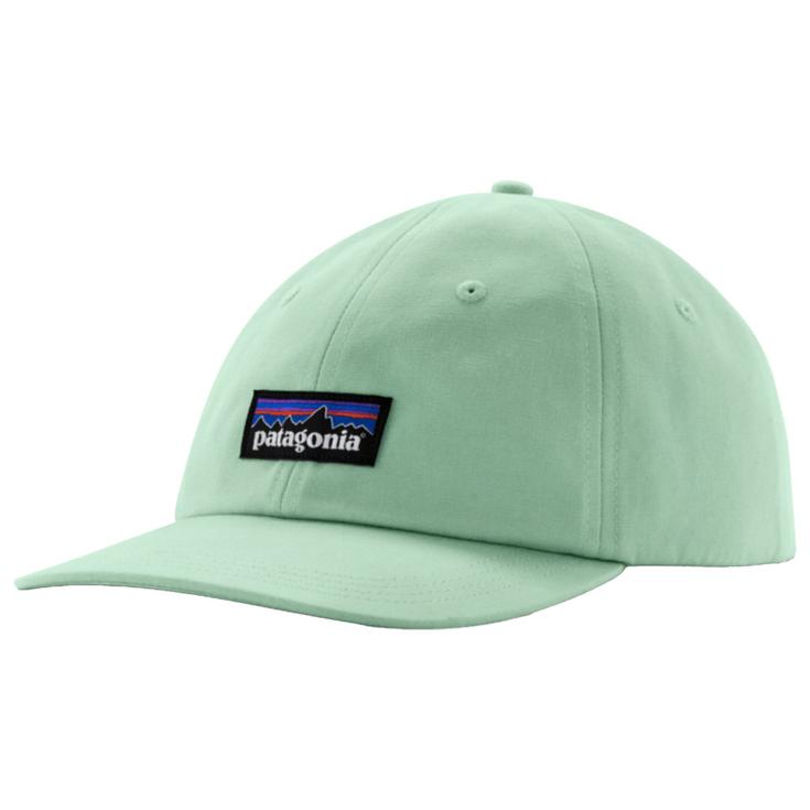 Patagonia Casquettes P-6 Label Trad Cap Rinsed Green Présentation