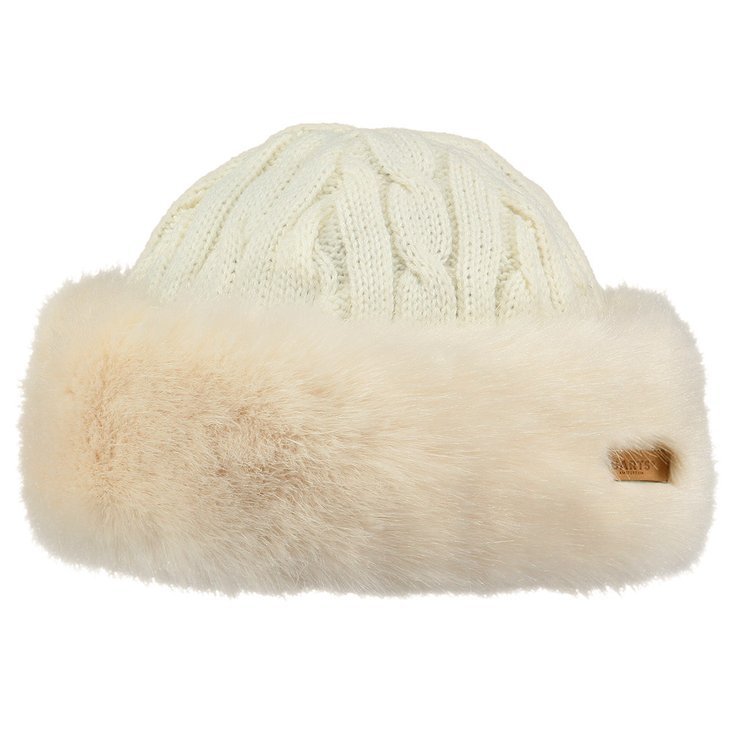 Barts Bonnet Fur Cable Bandhat White Présentation