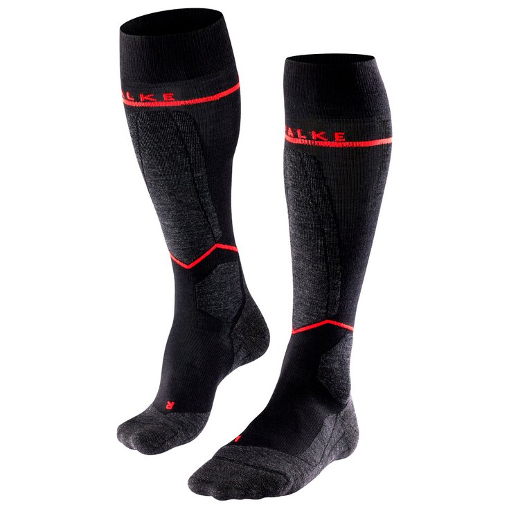 Falke Chaussettes Sk4 Advanced Compression Light Women Black-Mix Présentation