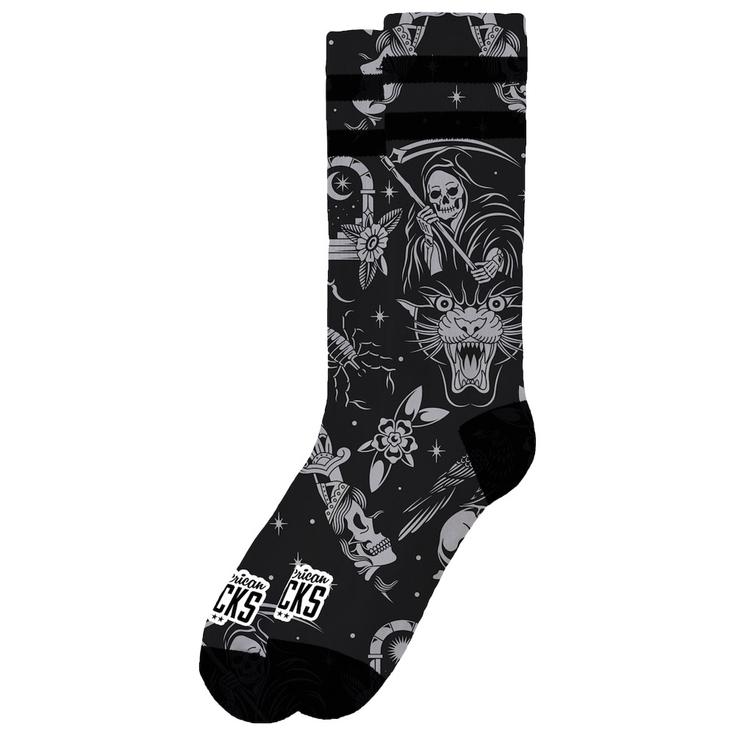 American Socks Chaussettes The Original Signature Time To Die Présentation