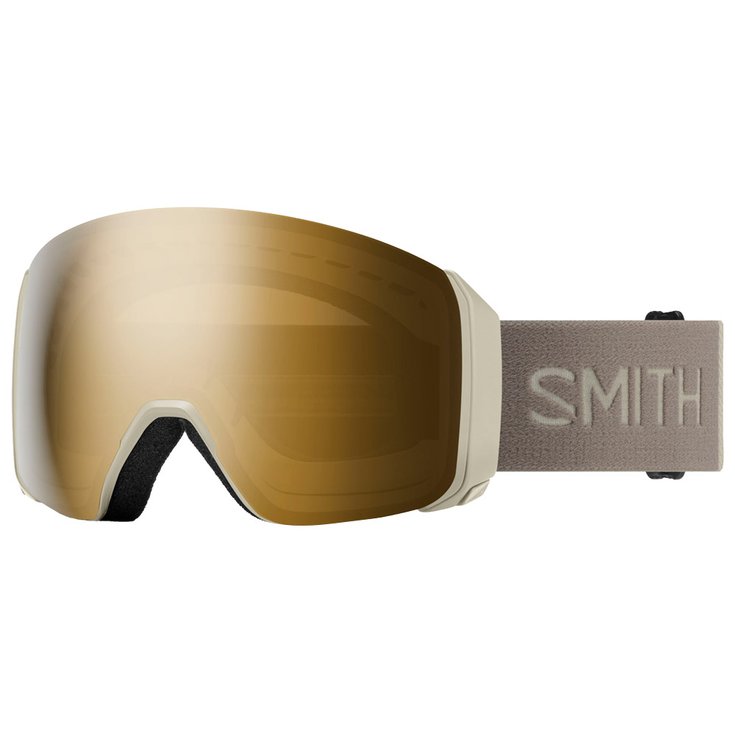 Smith Masque de Ski 4D Mag XL Chalk Chromapop Sun Black + Chromapop Storm Blue Sensor Mirror Présentation