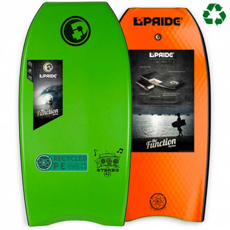 Pride Board de Bodyboard Stereo PE HRC - Green / Orange Profil