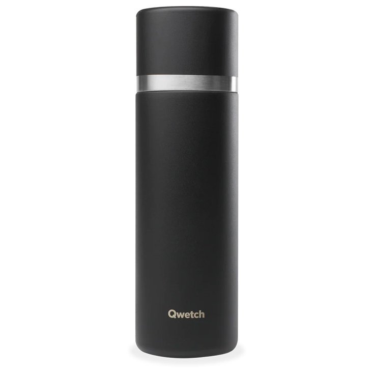 Qwetch Mug Thermo 750 ml Matt Noir Présentation