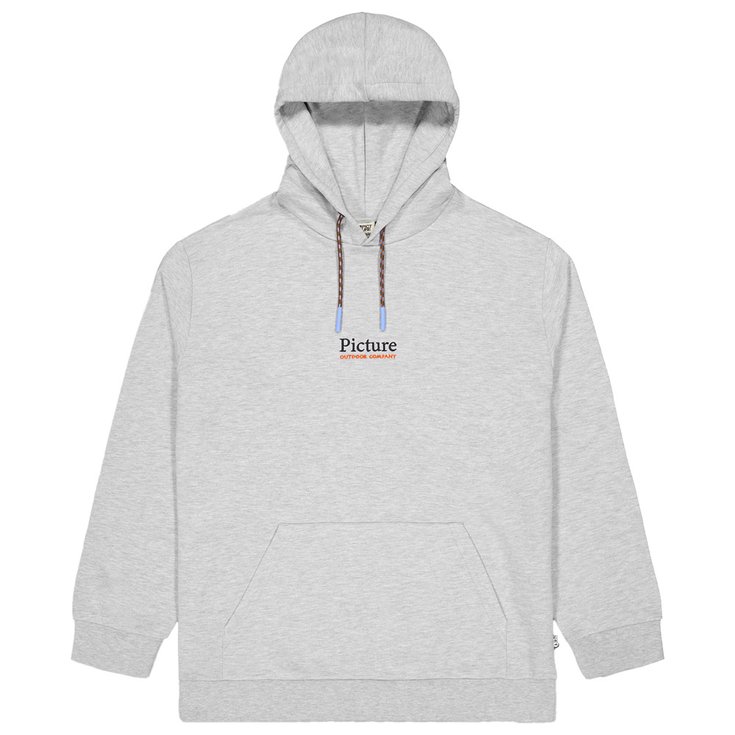 Picture Sweat Cailey Hoodie Grey Melange Présentation
