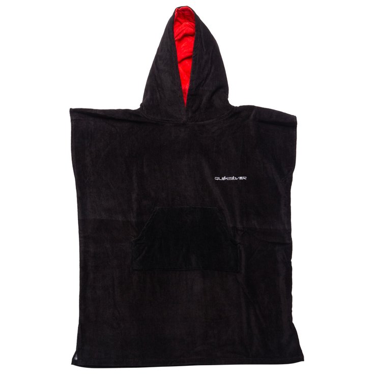 Quiksilver Poncho Hoody Towel Youth Jet Black Présentation