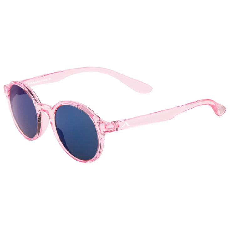 Altitude Eyewear Lunettes de soleil Malo Crystal Pink Grey Red Flash Présentation