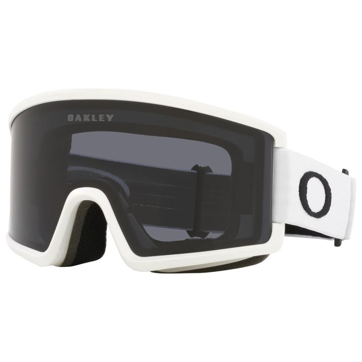 Oakley Masque de Ski Target Line M Matte White Dark Grey Présentation