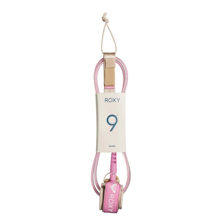 Roxy Leash Leash de surf Roxy Longboard Queen - Pink - 9'0" - Sans Côté