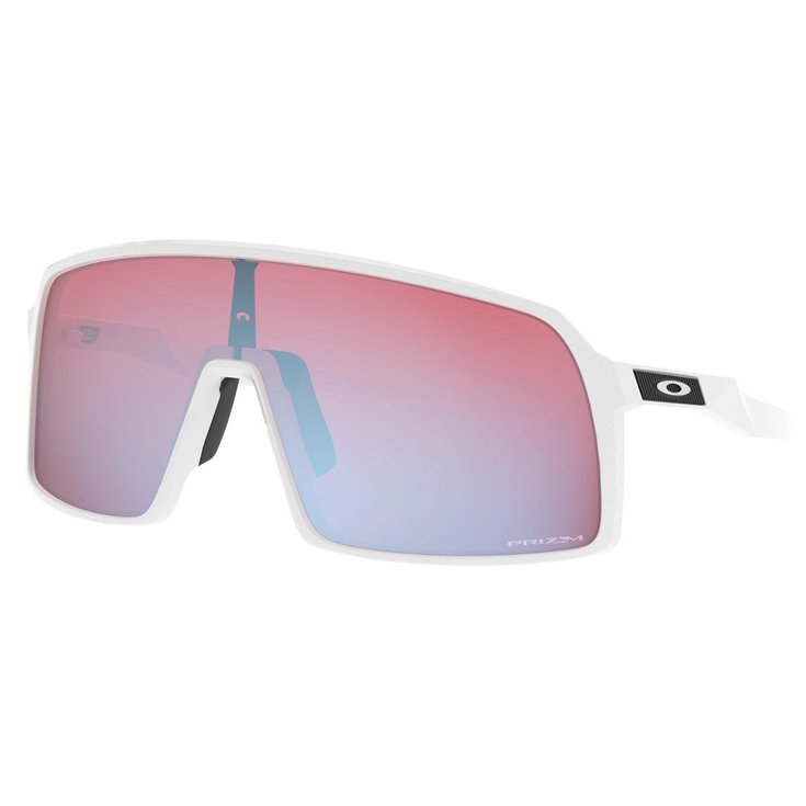 Oakley Lunettes de soleil Sutro Polished White Prizm Snow Sapphire Iridium Présentation