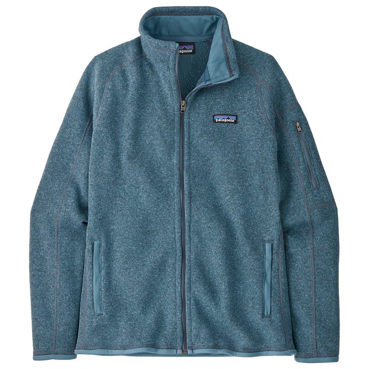 Patagonia Polaire W's Better Sweater Jacket Utility Blue Présentation