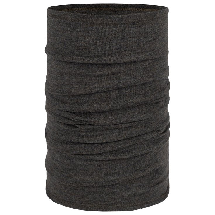 Buff Tour de cou Merino Midweight Neckwear Solid Bark Présentation