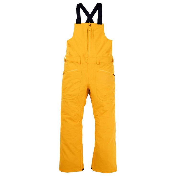 Burton Pantalon Ski Reserve Bib Goldenrod Présentation