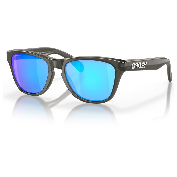 Oakley Lunettes de soleil Frogskins Xxs Grey Smoke Prizm Sapphire Présentation