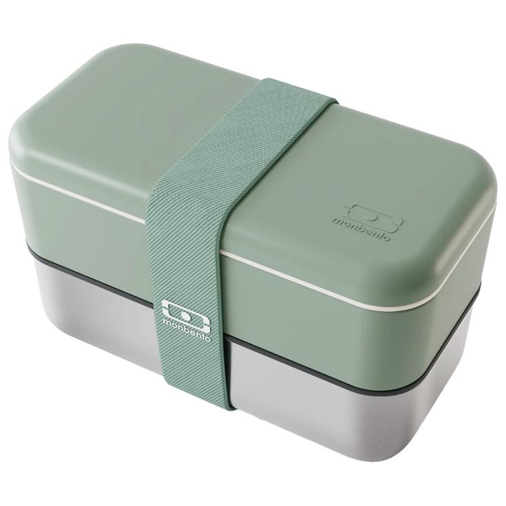 monbento Boîte Alimentaire Sense Original 1.2L Green Natural Présentation