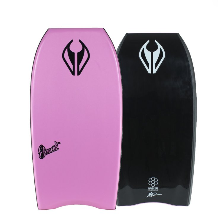 Nmd Board de Bodyboard Element PE HD Pink / Black Présentation