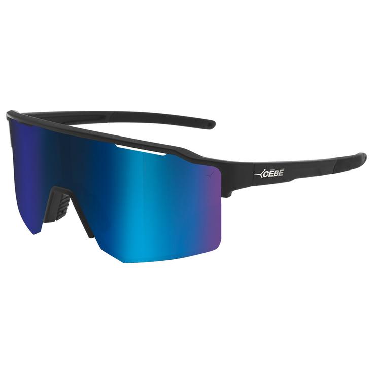 Cebe Lunettes de soleil Outflow 2 Lite Matt Black Polarized Grey Blue Revo Présentation