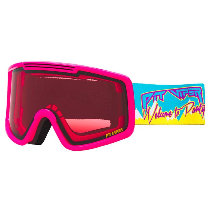 Pit Viper Masque de Ski The French Fry Small The Party Mountain Présentation