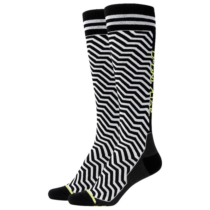 Curlynak Chaussettes Ski Merino Geo Présentation