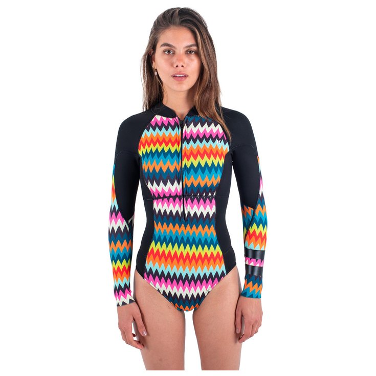 Hurley Shorty Advantage 2mm Front Zip Chevron Présentation