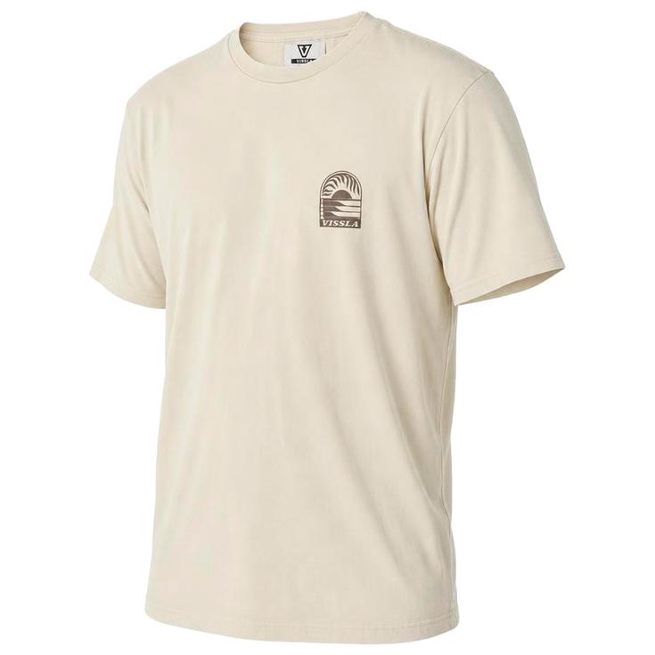 Vissla Tee-shirt Canopy Cosmic Wash Short Sleeve Dune Présentation