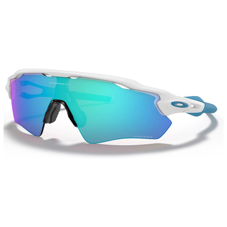 Oakley Lunettes de soleil Radar Ev Path Polished White Prizm Sapphire Présentation