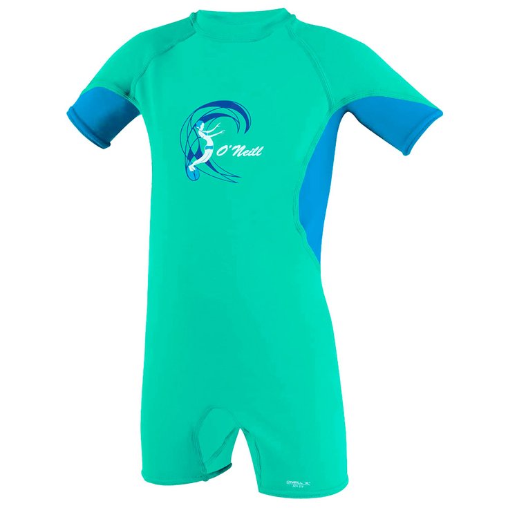 O'Neill Top Manches Courtes Toddler O'zone Uv Spring Light aqua/Sky Présentation
