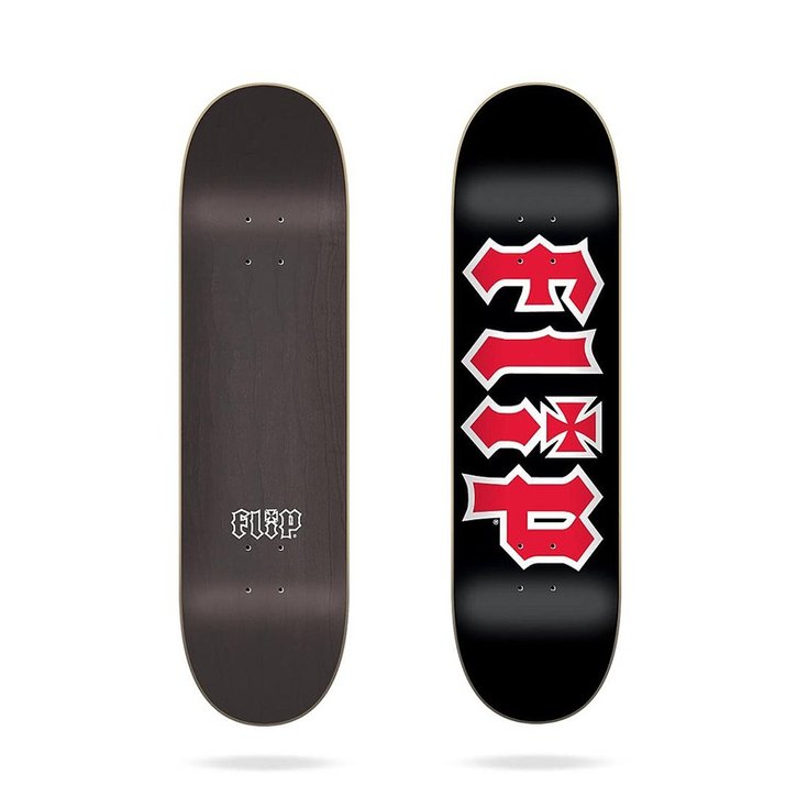 Flip Skate Planche de Skateboard Flip Team HKD Black - 8.0'' - Sans 