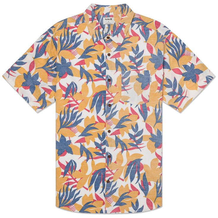 Hurley Chemise One And Only Lido Stretch White Présentation