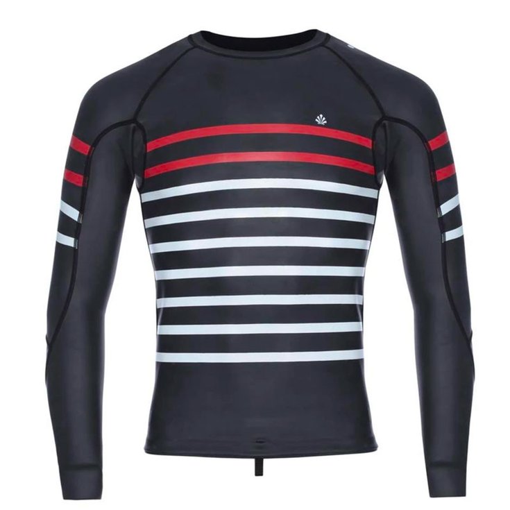 Saint-Jacques Top Manches Longues Top Néoprène Noe 2mm - Black 