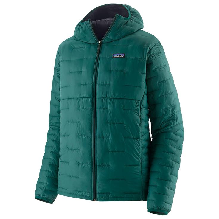 Patagonia Doudoune Micro Puff Hoody M's Cascade Green Présentation